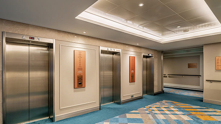 Lifts on Spirit of Discovery